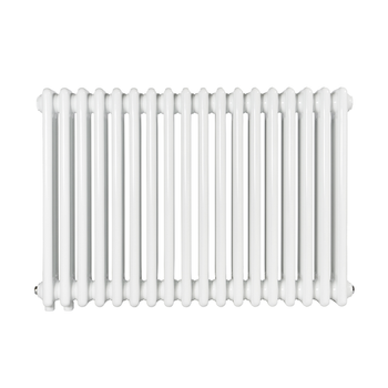 Дизайнерский радиатор Warm Well Column 3 575х830 горизонтальный, белый глянцевый
