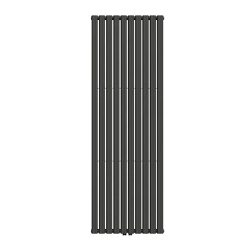 Дизайнерский радиатор Navin Ellipse Double 1800x600 вертикальный, черный (02-245133-6018)