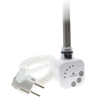 ТЕН для рушникосушки Schlosser 1.0, 300 W, білий (з кабелем) (603000101)