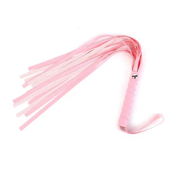 БДСМ-батіг для розігріву та спанкінгу Honey Fashion Accessories, рожевий (90к003)