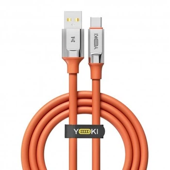 Кабель YOKI ULTRA YK-UL61 USB to Type-C 3A (1.2m) Orange