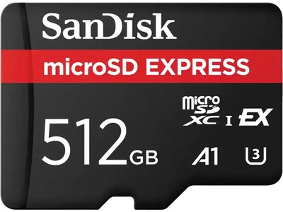 Карта пам'яті SanDisk 512 GB microSDXC Express (SDSQXFN-512G-GN4NN)