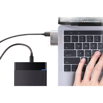 Док-станция расширения UGREEN Type-C, адаптер USB-C, разветвитель USB 3.0, док-станция с прямым подключением 2-входовых разъемов, совместима с ноутбуками Macbook и Huawei, конвертер для телефонов и планшетов.
