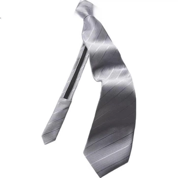 Галстук мужской Luomeng с готовым узлом деловой 8см