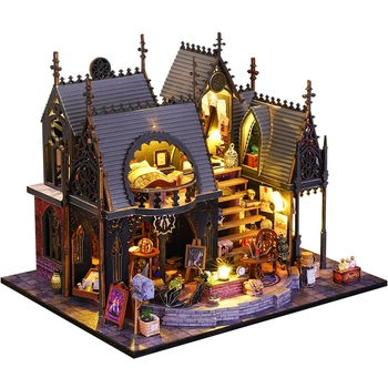 Румбокс Магічний Дім Луни Luna Magic House Roombox DIY House ES-011 + купол