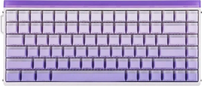 Клавіатура дротова Aula HERO84 HE Jade King USB White/Purple Light (AUH84-WPGLH-JK-E)