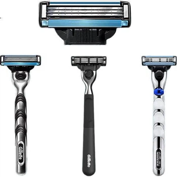 Сменные лезвия для бритвы Gillette Fusion3 Classic, 2 шт., 3-слойная ручная бритва для мужчин, продается в фирменном магазине JD, а не в Jilette.