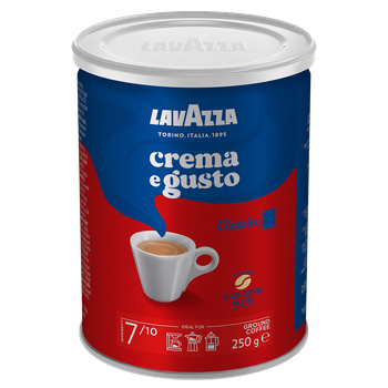 Кава мелена Lavazza Crema e Gusto Classico в металевій банці 250 г