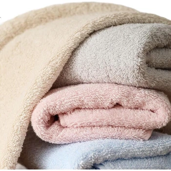 Набор банных и лицевых полотенец UCHINO Soft Cotton Cloud, мягкий, впитывающий, из чистого хлопка, сине-зеленый, + мешок для белья.