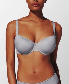 Бюстгальтер THIRDLOVE 24/7 Classic T-shirt Bra - Ліловий грифель - 90E