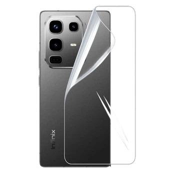 Гидрогелевая пленка Hydrogel Film для Infinix Note 50 на заднюю панель, Transparent