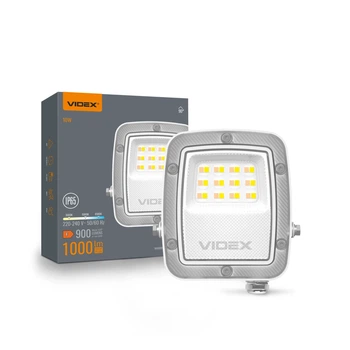 LED прожектор VIDEX F5 10W 3000-5000-6500K 230V White VL-F5-010CW 29251