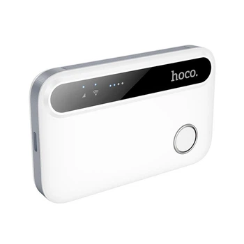 Мобильный 4G Wi-Fi роутер HOCO HI41 Wi-Fi 6, 150 Мбит/с, Micro-SIM, 2100 мА·ч, White