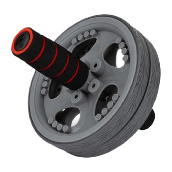 Ролик для пресса двойной Power System PS-4042 Dual-Core Ab Wheel серо-черный