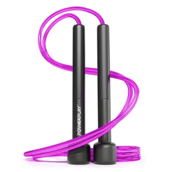 Скакалка PowerPlay Basic Jump Rope 4201 рожева 2,8 м (PP_4201_Pink)