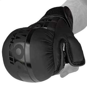 Рукавиці для MMA PowerPlay 3033 Ultra Matt чорні L (PP_3033_L_Black)