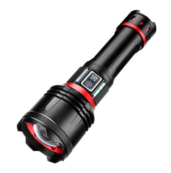 Ручной фонарь YEMAO YM-B631-D 2500LM линза для поджига 5000 mAh 5 режимов работы Черный