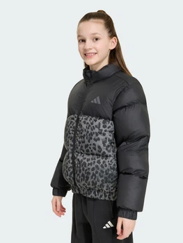 Подростковая демисезонная куртка для девочки Adidas KH0202 146-152 см Black (4069996791220)