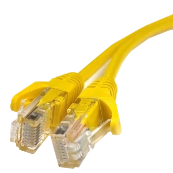 Патч-корд жовтий 0.5 м RITAR UTP CAT5e RJ45