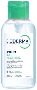 Płyn micelarny Bioderma Sebium H2O do demakijażu 500 ml (3701129812020)