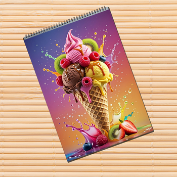 Альбом для рисования Мороженое (30188)