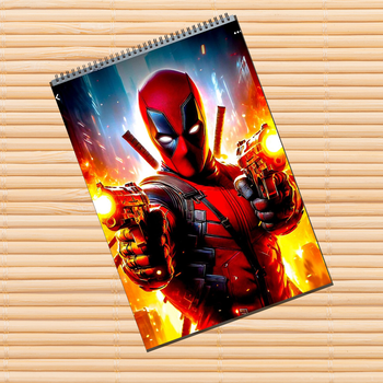 Блокнот Марвел Marvel Дэдпул (30118)