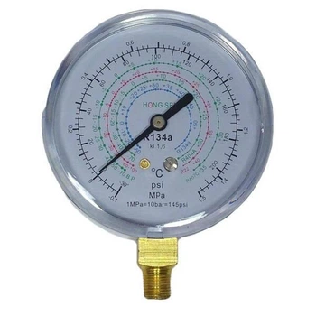 Манометр низького тиску HongSen HS-1518L R22 R134a R404A R407C 80 мм