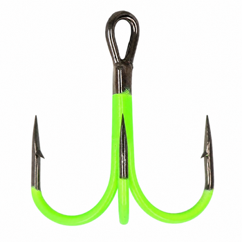 Трійники GC Treble 3036BN UV Green №6 (20шт)