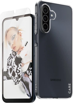 Zestaw ochronny CARE by PanzerGlass Fashion 2-in-1 Protection Bundle do Samsung Galaxy A26 Transparent (5715685016134)