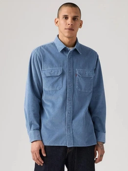 Рубашка вельветовая мужская Levi`s 316190264 L Голубая (1159911875)