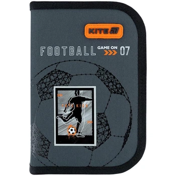 Пенал без наполнения Kite Goal K26-621-2, 1 отделение, 1 отворот