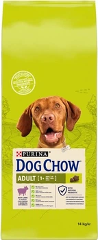 Сухий корм Dog Chow Adult для дорослих собак, з ягням, 14 кг