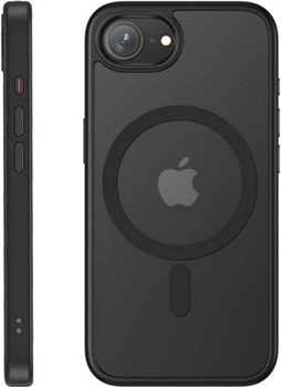 Etui Crong Hybrid Frost MAG do Apple iPhone 17e/16e Black (CRGHFMIPSE4BLK)
