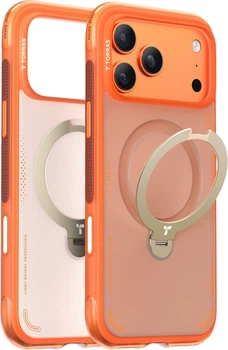 Etui Torras Ostand Q3 Air MagSafe do Apple iPhone 17 Pro Max Cosmic Orange (X00RP102R065)