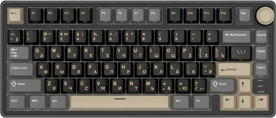 Клавіатура дротова RK ROYAL KLUDGE R75 Phantom Gaming Silver Switch (RK-R75-PHNTM-KSLVSW-US)