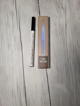 Водостійкий Олівець-маркер для брів Waterproof Fine Sketch Eyebrow Pen чорний№4(ГШ)