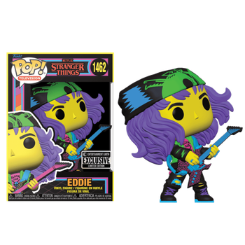 Фігурка Funko Pop Едді Мансон з гітарою Eddie with Guitar №1462 — Stranger Things / Дуже дивні справи 10 см (різнокольоровий)