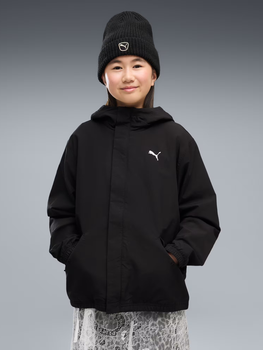 Подростковая демисезонная куртка Puma 69462901 146-152 см Black (4070033554067)