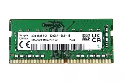 Оперативная память для ноутбука SK hynix 8GB DDR4 3200MHz SO-DIMM 1Rx8 (HMAG68EXNSA051N)