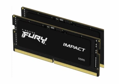 Комплект оперативної пам'яті для ноутбука Kingston 64GB (2x32GB) DDR5 5600MHz SO-DIMM (KF556S40IBK2-64)