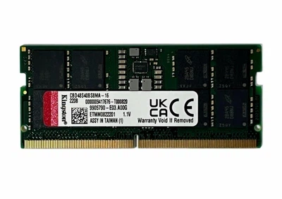 Оперативна пам'ять для ноутбука Kingston 16GB DDR5 4800MHz SO-DIMM (CBD48S40BS8MA-16)