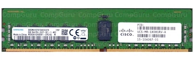 Оперативна пам'ять для сервера Samsung 8GB DDR4 2400MHz RDIMM 1Rx4 (M393A1G40DB1-CRC4Q)