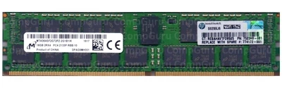 Оперативна пам'ять для сервера Micron 16GB DDR4 2133MHz RDIMM 2Rx4 (MTA36ASF2G72PZ-2G1B1IK)