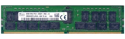 Оперативная память для сервера SK hynix 32GB DDR4 2933MHz RDIMM 2Rx4 (HMA84GR7JJR4N-WM)