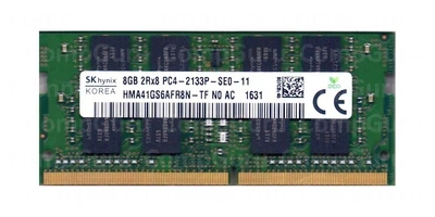 Оперативна пам'ять для ноутбука SK hynix 8GB DDR4 2133MHz SO-DIMM 2Rx8 (HMA41GS6AFR8N-TF) код CG-439684772