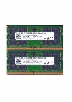 Комплект оперативної пам'яті для ноутбука Micron 64GB (2x32GB) DDR5 4800MHz SO-DIMM 2Rx8 (MTC16C2085S1SC48BA1)