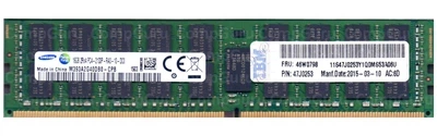 Оперативна пам'ять для сервера Samsung 16GB DDR4 2133MHz RDIMM 2Rx4 (M393A2G40DB0-CPB)