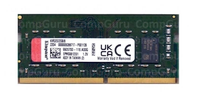 Оперативная память для ноутбука Kingston 8GB DDR4 3200MHz SO-DIMM (KVR32S22S8/8)