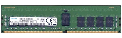 Оперативная память для сервера Samsung 8GB DDR4 2400MHz RDIMM 1Rx4 (M393A1G40EB1-CRC0Q)