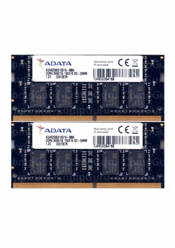 Комплект оперативної пам'яті для ноутбука ADATA 32GB (2x16GB) DDR4 2666MHz SO-DIMM (AD4S2666316G19-BBK)